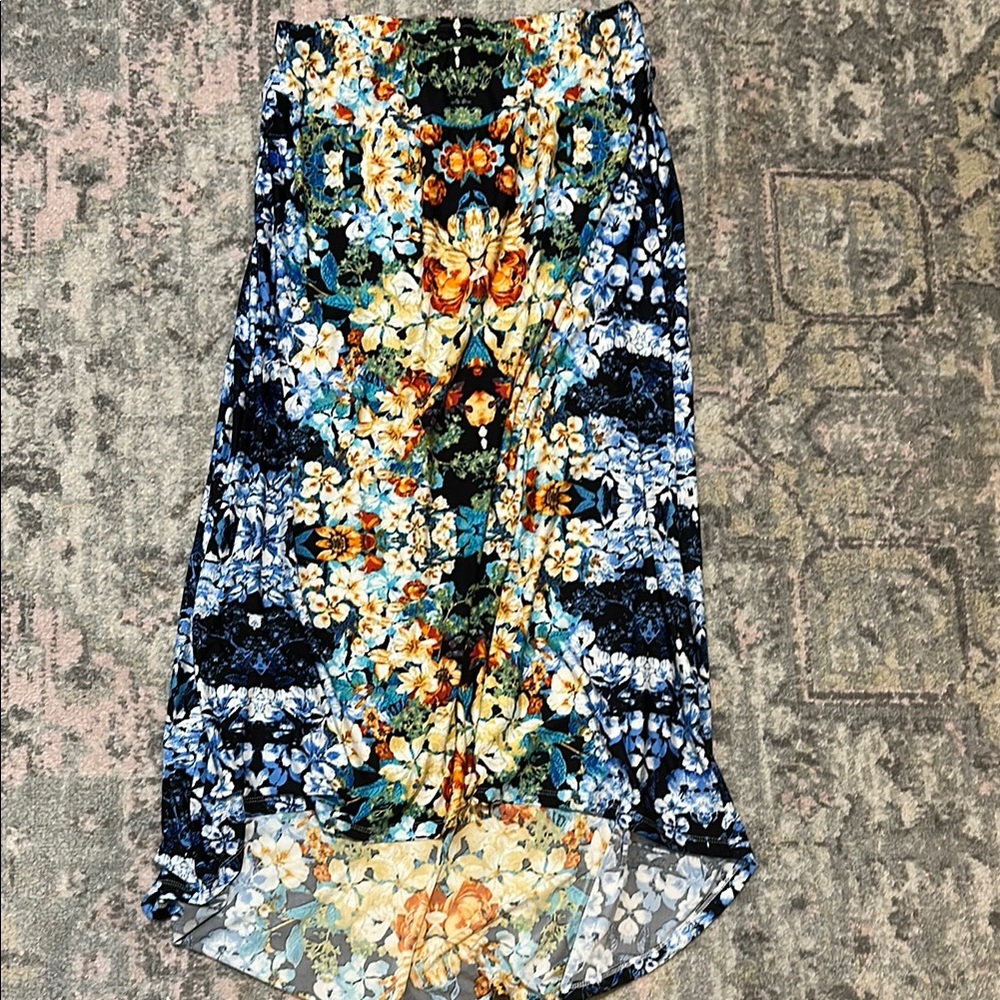 Floral Print Women's Skirt